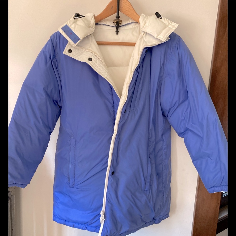 Lands End Reversible Down Parka Medium